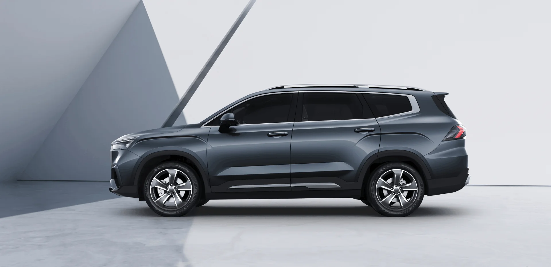 Geely Okavango nhìn ngang